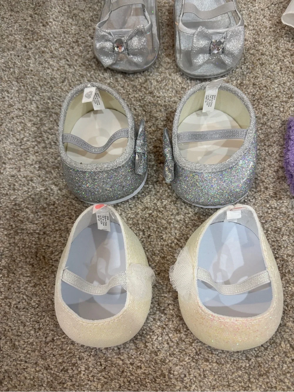 Build A Bear Clothes and Shoes Lot Sherpa Zip Up Dress High heel shoes sneakers